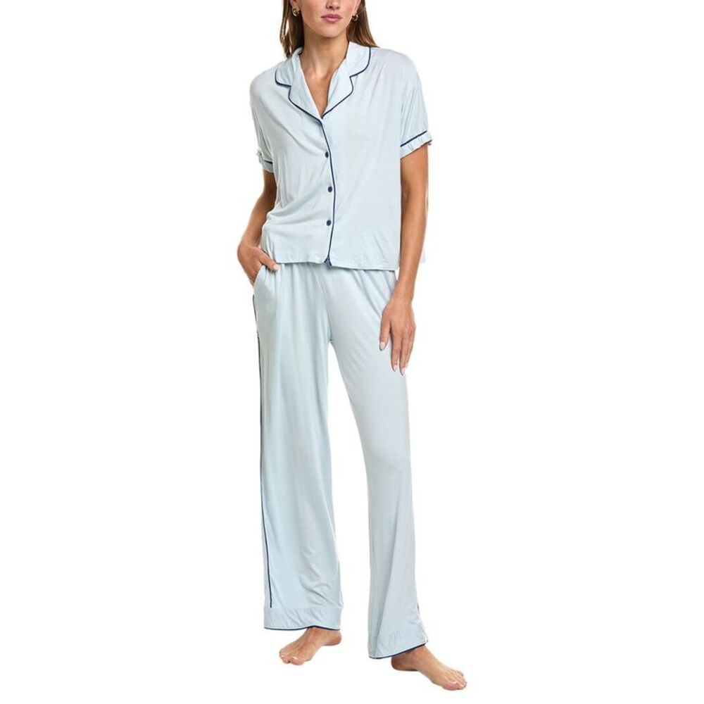 Tart Womens 2Pc Sophia Pajama Set, Blue